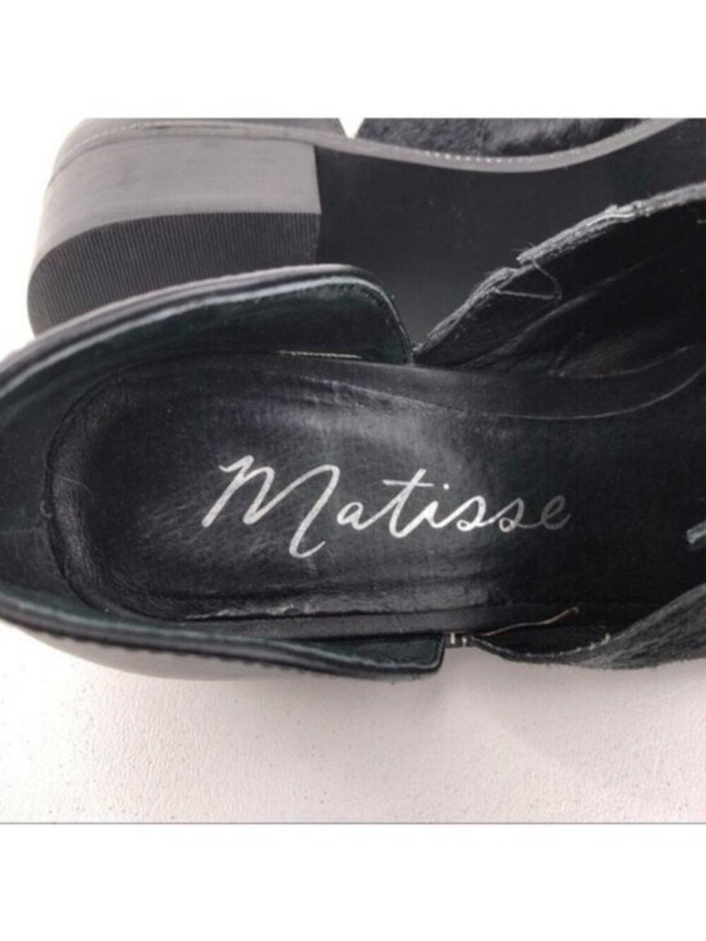 Matisse Quake Cow Hair Oxfords 8.5M - Picture 8 of 11